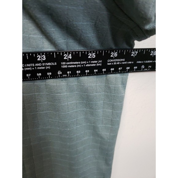 Arrow NEW Mens Polo Golf Shirt 2XLT  Blue Windowpane Check Short Sleeve - Picture 4 of 5